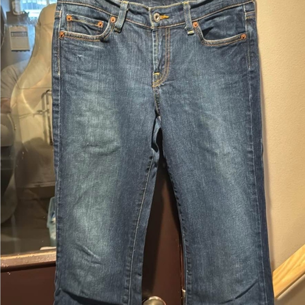 Lucky Brand Blue Straight Leg Denim Classic